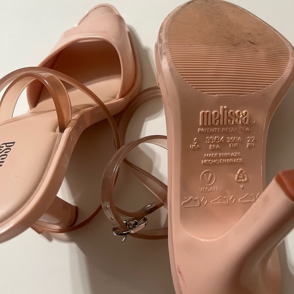Melissa Pink Heels - Picture 7 of 7